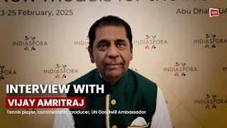 Interview with VIJAY AMRITRAJ: India needs to invest more in sports, the diaspora can help